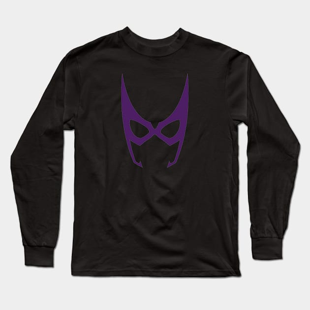 Huntress Mask Long Sleeve T-Shirt by Minimalist Heroes